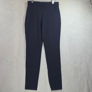Max Studio Womens Black Ponte Knit Pull On Leggings Pants Size M 9707Z01